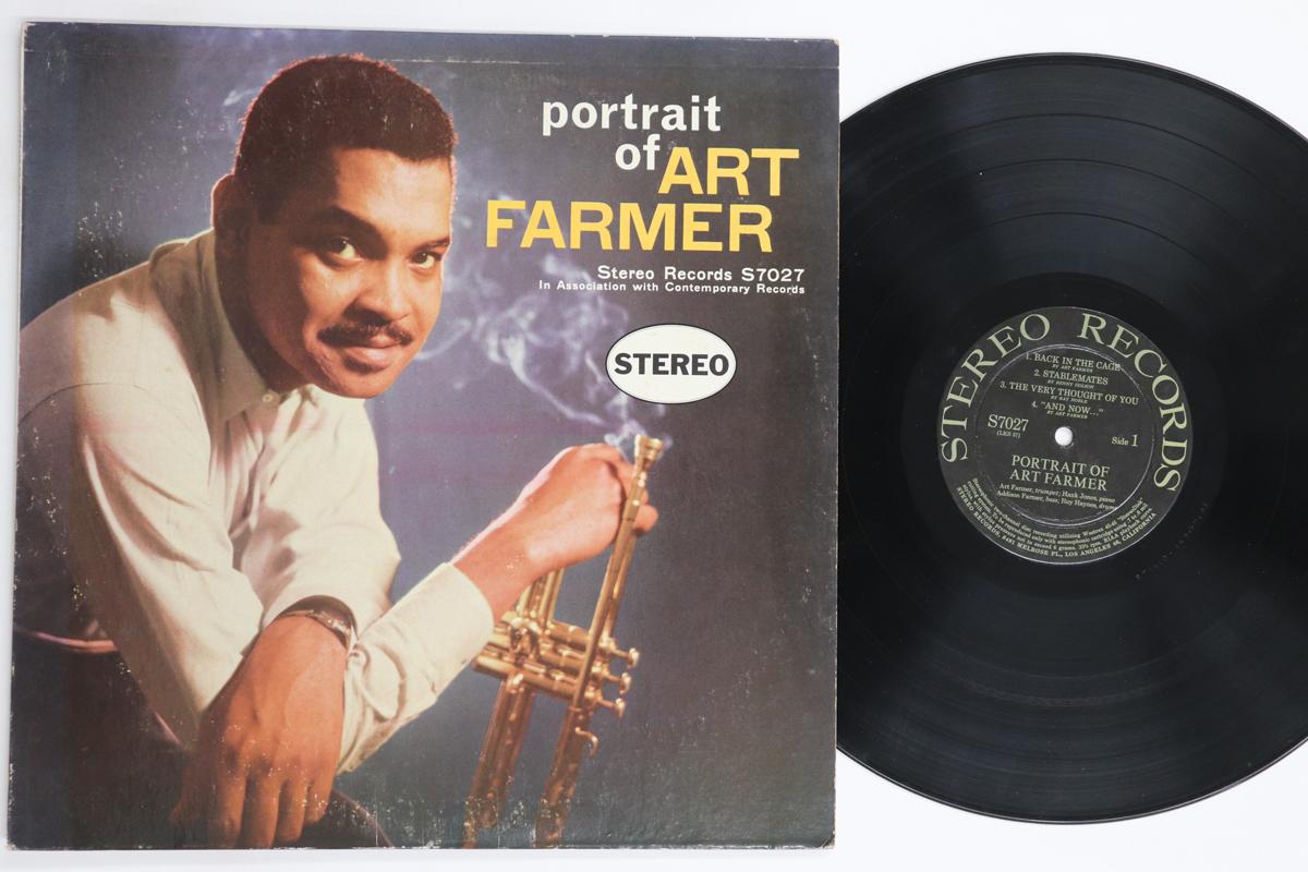 LP Record ART FARMER - Portrait Of Art Farmer S7027 Stereo 1958 US Jazz Used
LP Record ART FARMER - Portrait Of Art Farmer S7027 Stereo 1958 US Jazz Used
