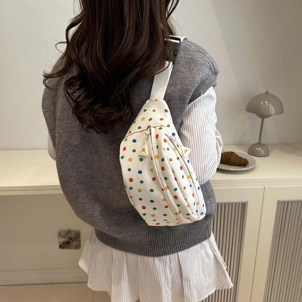 Colorful Polka Dot Crossbody Chest Bag Waterproof Running Waist Bag Casual Sports Fanny Pack Women
Colorful Polka Dot Crossbody Chest Bag Waterproof Running Waist Bag Casual Sports Fanny Pack Women