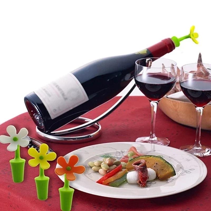 Random Color Household Sun Flower Shape Wine Stopper Silicone Wine Champagne Bottle Stopper for Home Kitchen Bar Supplies random color
Random Color Household Sun Flower Shape Wine Stopper Silicone Wine Champagne Bottle Stopper for Home Kitchen Bar Supplies random color