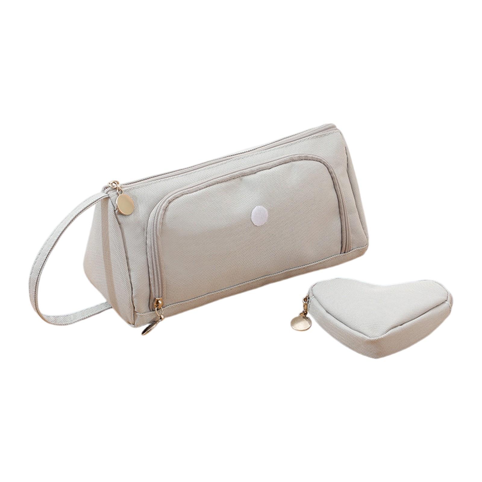 Двухслойный пенал из ткани Оксфорд с передним карманом, большой вместимости, в японском стиле, высокой эстетики, студенческая ручная сумка для канцелярских принадлежностей One Size
Двухслойный пенал из ткани Оксфорд с передним карманом, большой вместимости, в японском стиле, высокой эстетики, студенческая ручная сумка для канцелярских принадлежностей One Size