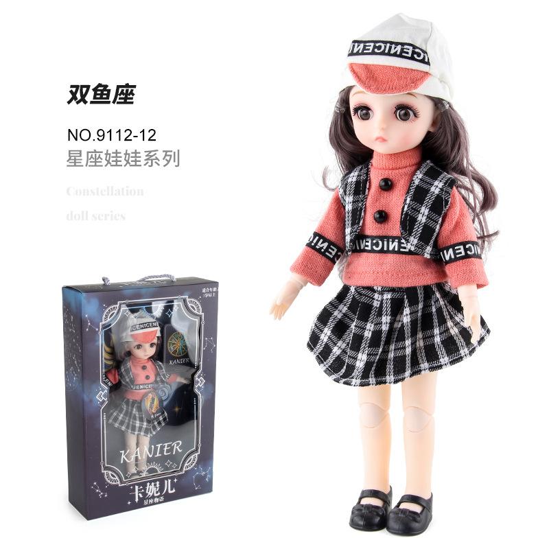 Виниловая кукла Созвездие Девочка Игрушка 13 Шарнирная Кукла для Переодевания Кукла Рыбы Принцесса Большая Подарочная Коробка
Виниловая кукла Созвездие Девочка Игрушка 13 Шарнирная Кукла для Переодевания Кукла Рыбы Принцесса Большая Подарочная Коробка