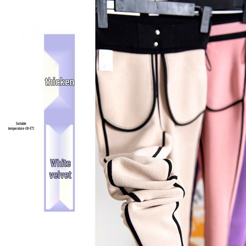 Women s High-Waist Slimming Pencil Pants - Luxury Black Base Layer with Velvet, Perfect for Autumn/Winter. XL - suitable for 120-135 lbs
Women s High-Waist Slimming Pencil Pants - Luxury Black Base Layer with Velvet, Perfect for Autumn/Winter. XL - suitable for 120-135 lbs