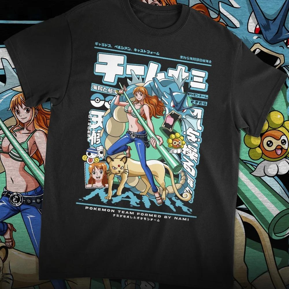 Hot Sale One Piece Nami X Pokemon Manga Graphic Print T-shirt Men Women Streetwear Harajuku Fashion Casual Oversize Top Cotton Solf Summer New Tee 4XL
Hot Sale One Piece Nami X Pokemon Manga Graphic Print T-shirt Men Women Streetwear Harajuku Fashion Casual Oversize Top Cotton Solf Summer New Tee 4XL