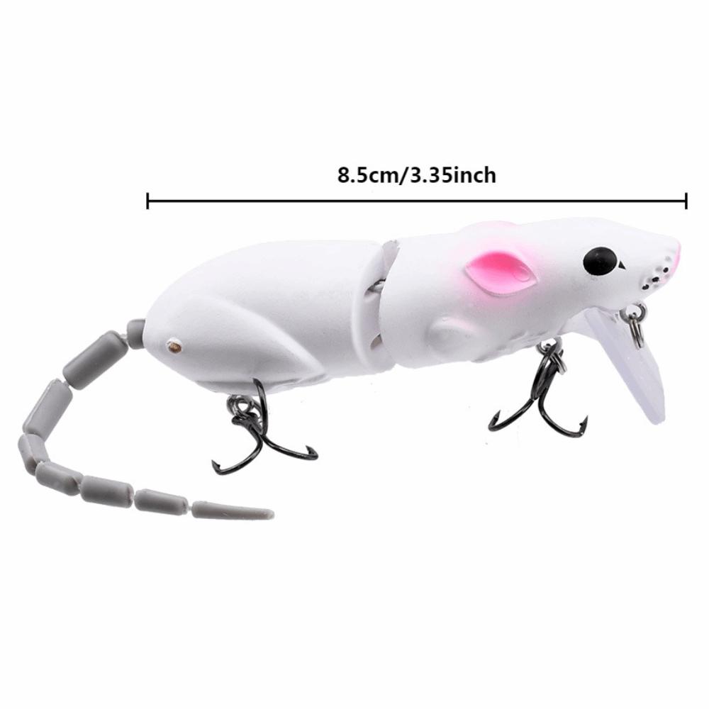 With Treble Hooks Hard Artificial Baits Slow Sinking Realistic Design Multi Jointed Fishing Lures 15.5cm Length Packaged
With Treble Hooks Hard Artificial Baits Slow Sinking Realistic Design Multi Jointed Fishing Lures 15.5cm Length Packaged