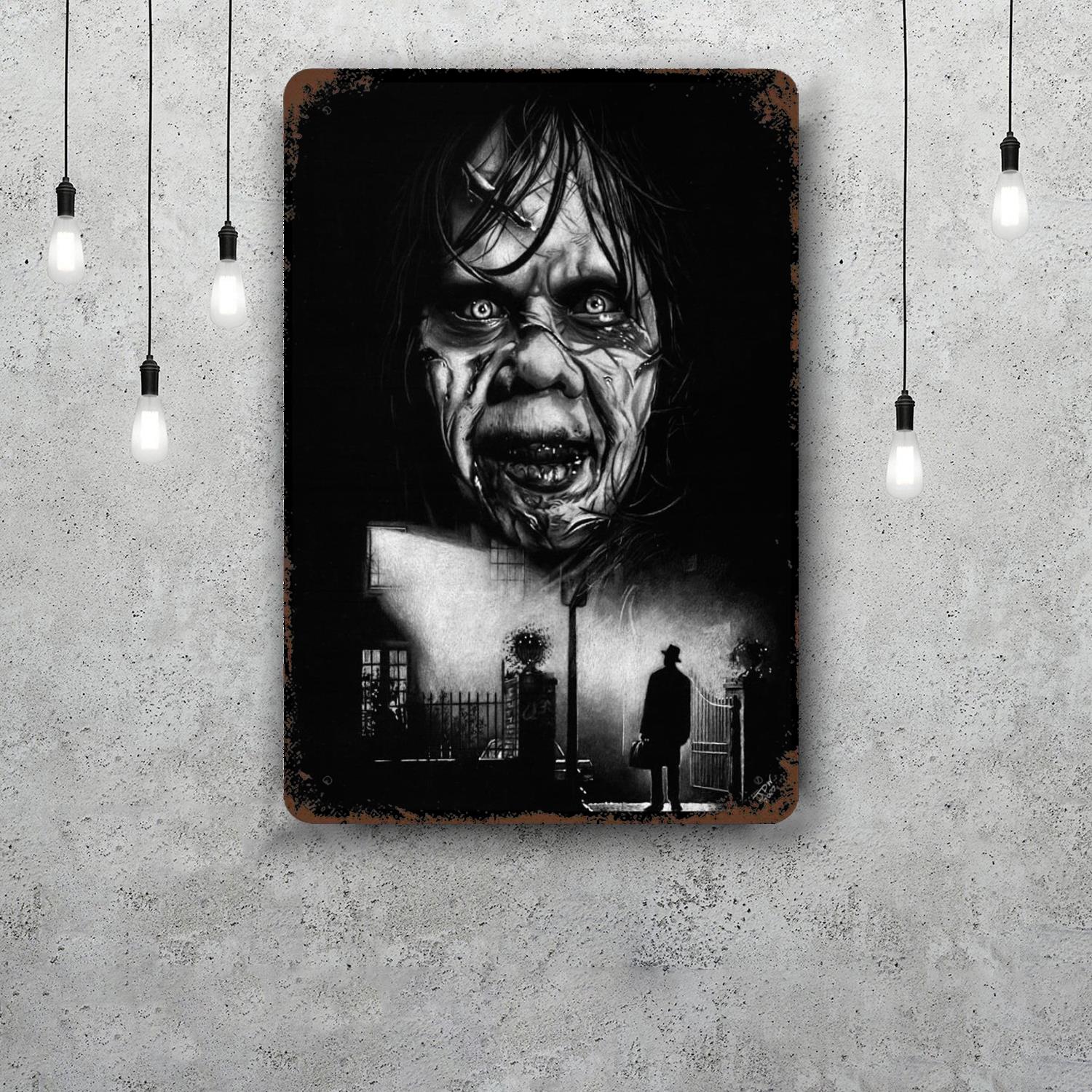 the exorcist Movie Metal Signs wall decor Vintage Tin Signs Captain Metal Poster Decor for Bar Pub Club Wall Decoration 20x30cm(7.8x11.8inch)
the exorcist Movie Metal Signs wall decor Vintage Tin Signs Captain Metal Poster Decor for Bar Pub Club Wall Decoration 20x30cm(7.8x11.8inch)