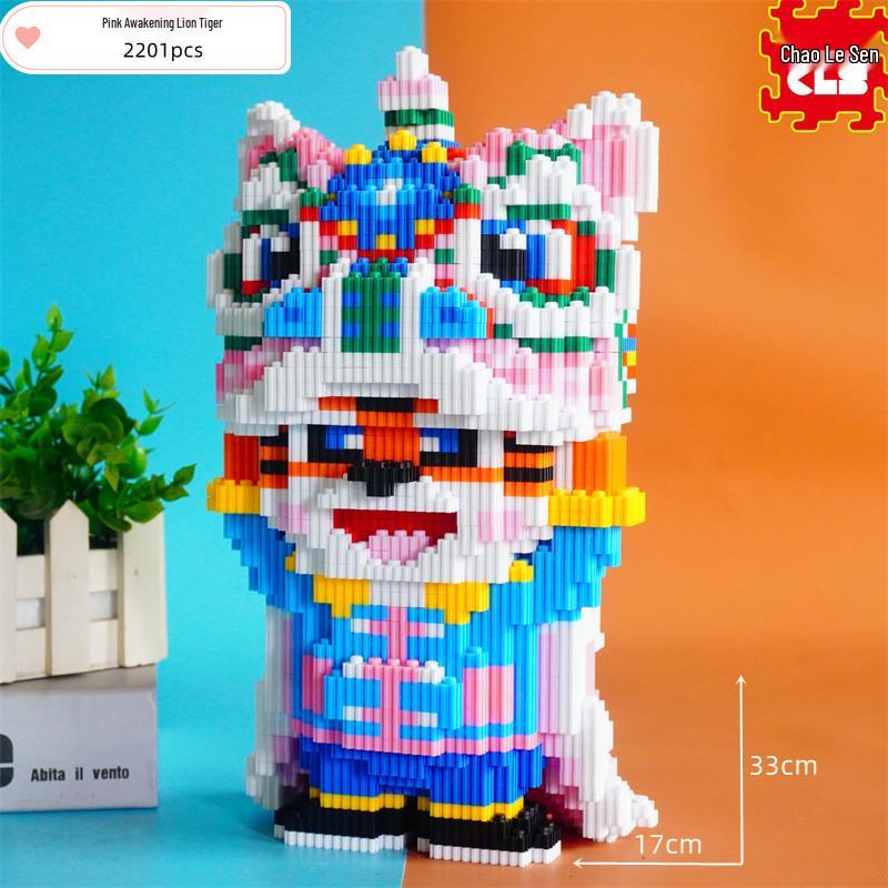 Chaole Sen 2024 Танец льва Тигр Конструктор Пазл - Серия для мальчиков и девочек, Высокая сложность
Chaole Sen 2024 Танец льва Тигр Конструктор Пазл - Серия для мальчиков и девочек, Высокая сложность