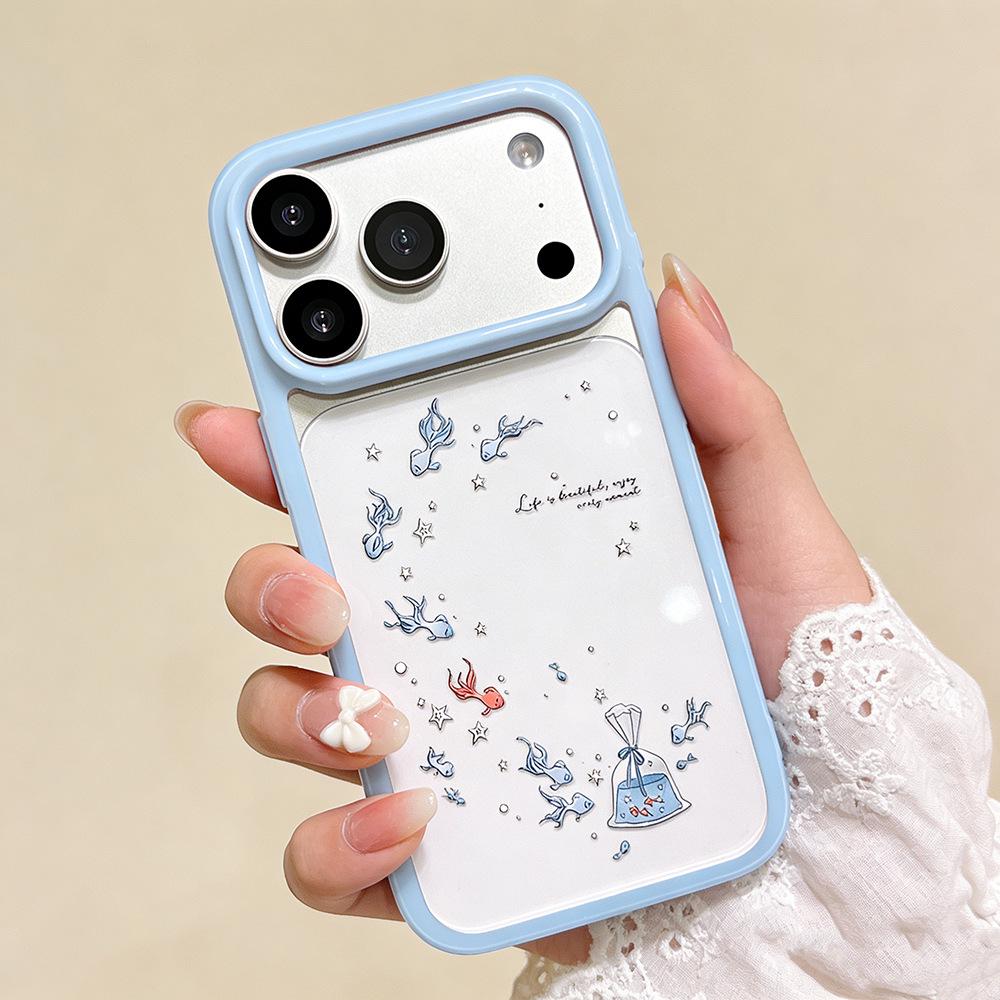 Star Blue Little Fish Transparent Drop-proof Phone Case for iPhone 17 Pro Max/16/15. 14
Star Blue Little Fish Transparent Drop-proof Phone Case for iPhone 17 Pro Max/16/15. 14