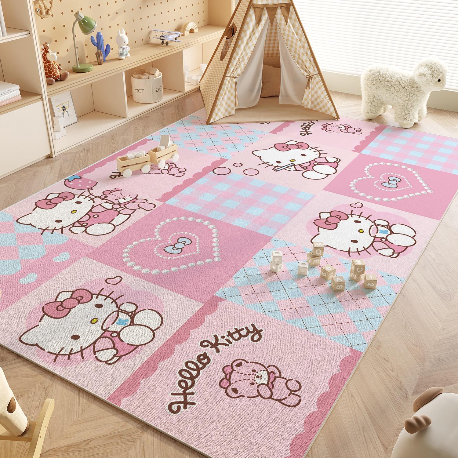 Привіт Кітті Панда Милий Мультяшний Килим Вітальня Спальня Приліжковий Кухня Вхідний Дверний Килимок Нековзний Декор Дівчинка Дитина Килим 40x60cm
Привіт Кітті Панда Милий Мультяшний Килим Вітальня Спальня Приліжковий Кухня Вхідний Дверний Килимок Нековзний Декор Дівчинка Дитина Килим 40x60cm