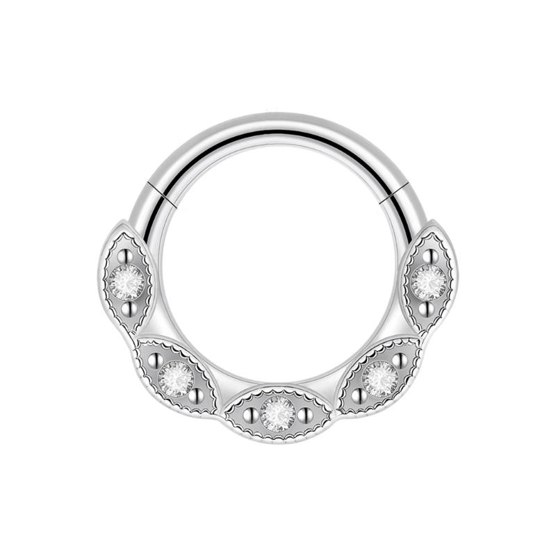 Geometric Shape Nose Earrings Piercing Jewelry Seamless Rings Stainless Steel Texture for Nose or Ear Decorating серебряный
Geometric Shape Nose Earrings Piercing Jewelry Seamless Rings Stainless Steel Texture for Nose or Ear Decorating серебряный