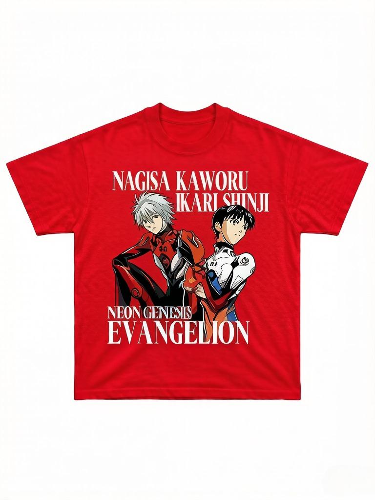 Gassky Nagasaki Shizuka Tsuneko Eva Printed TShirt High Street Anime Dual Short Sleeve Boys and Girls Family Clothing 4XL
Gassky Nagasaki Shizuka Tsuneko Eva Printed TShirt High Street Anime Dual Short Sleeve Boys and Girls Family Clothing 4XL