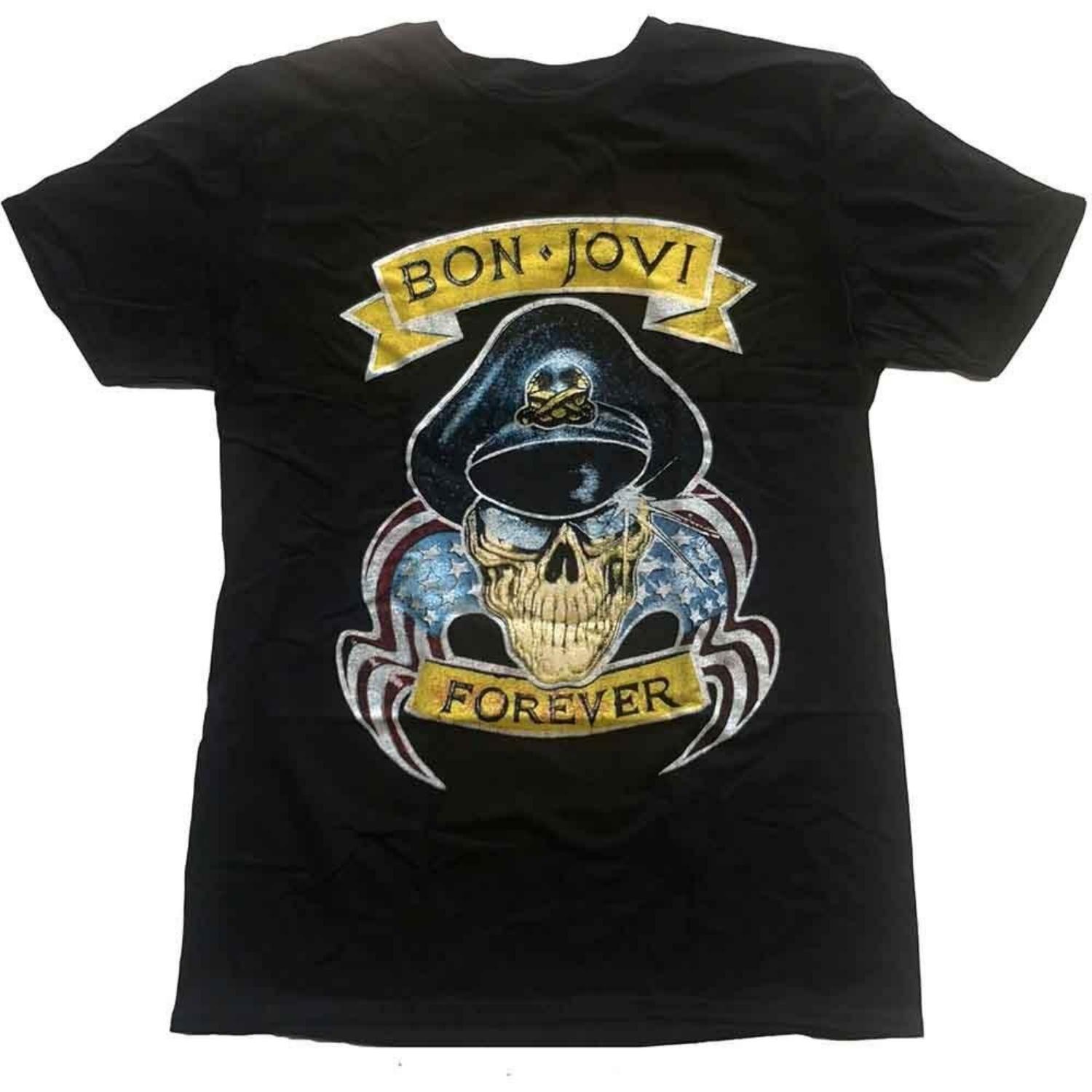 Bon Jovi Forever T-Shirt Black New Unisex T-Shirt S
Bon Jovi Forever T-Shirt Black New Unisex T-Shirt S