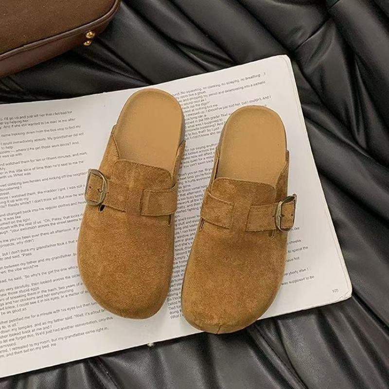 Thick-soled bag head and half slippers for women s autumn wear, new great-looking sandals, Boken single shoes 40 верблюд
Thick-soled bag head and half slippers for women s autumn wear, new great-looking sandals, Boken single shoes 40 верблюд