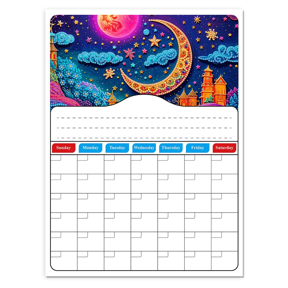 Special Shaped Exquisite Pattern Diamond Painting Magnetic Fridge Calendar DIY Diamond Embroidery Hanging Calendar for Beginners
Special Shaped Exquisite Pattern Diamond Painting Magnetic Fridge Calendar DIY Diamond Embroidery Hanging Calendar for Beginners