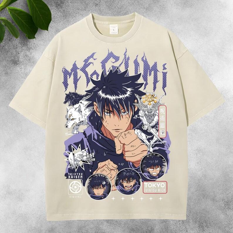 Jujutsu Kaisen Fushiguro Megumi Printed Tee Men Women Washed Cotton Tshirts Manga Vintage T Shirt Harajuku Male Loose Tshirt S
Jujutsu Kaisen Fushiguro Megumi Printed Tee Men Women Washed Cotton Tshirts Manga Vintage T Shirt Harajuku Male Loose Tshirt S