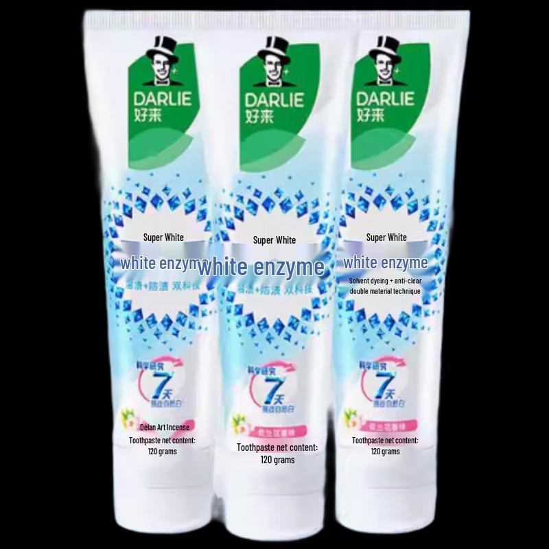 Hawley White Enzyme Ylang-Ylang Pear Blossom Toothpaste, 3-Pack
Hawley White Enzyme Ylang-Ylang Pear Blossom Toothpaste, 3-Pack