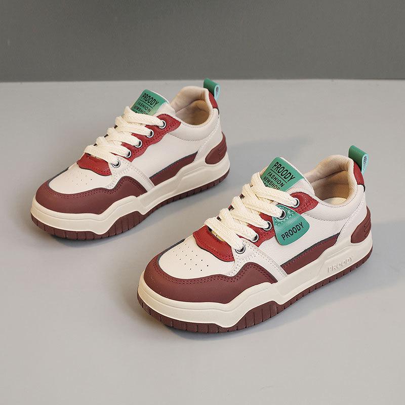 Clearance: 2025 Women s Spring/Autumn Casual Low-Top Thick-Soled Height-Increasing College Skate Shoes 39 вина червоного кольору
Clearance: 2025 Women s Spring/Autumn Casual Low-Top Thick-Soled Height-Increasing College Skate Shoes 39 вина червоного кольору