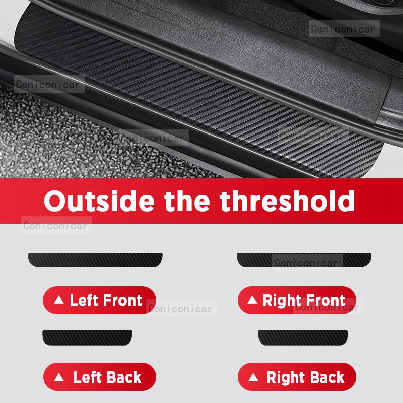 Car Carbon Fiber Door Sill Sticker For GAC AION V 2025 Threshold Pedal Anti-scratch Interior Decoration Accessories
Car Carbon Fiber Door Sill Sticker For GAC AION V 2025 Threshold Pedal Anti-scratch Interior Decoration Accessories