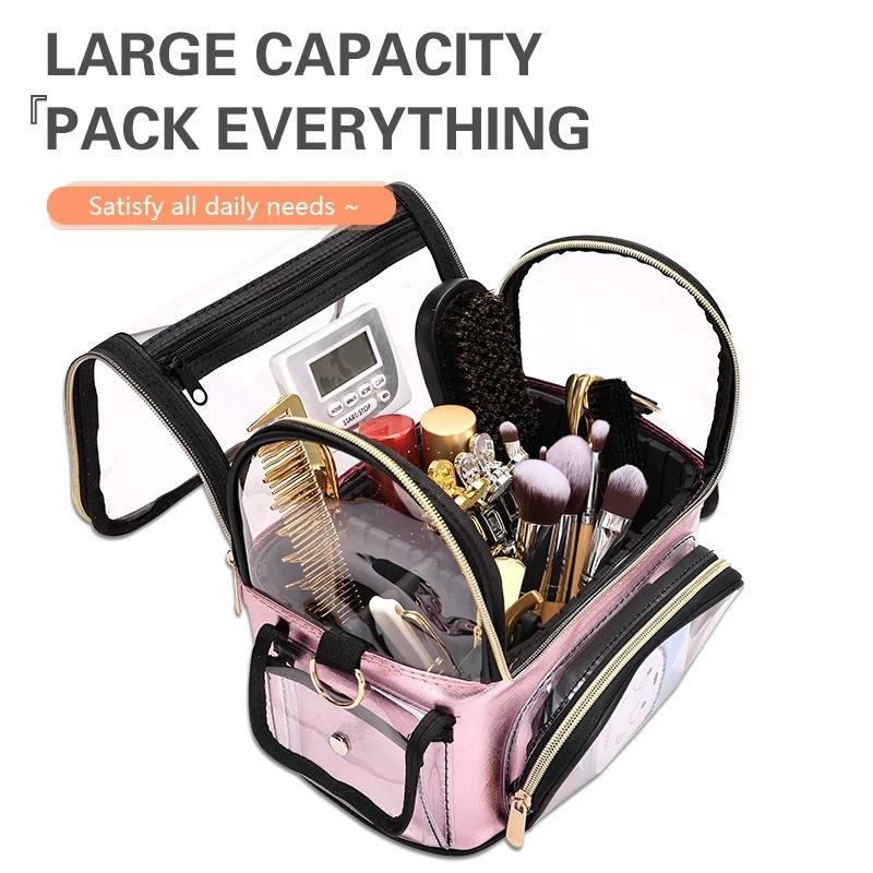 Cosmetic Brush Storage Bag Makeup Handbags Waterproof Artist Waist Bag Hair Stylist Organizer With Adjustable Strap And Divider чёрный
Cosmetic Brush Storage Bag Makeup Handbags Waterproof Artist Waist Bag Hair Stylist Organizer With Adjustable Strap And Divider чёрный