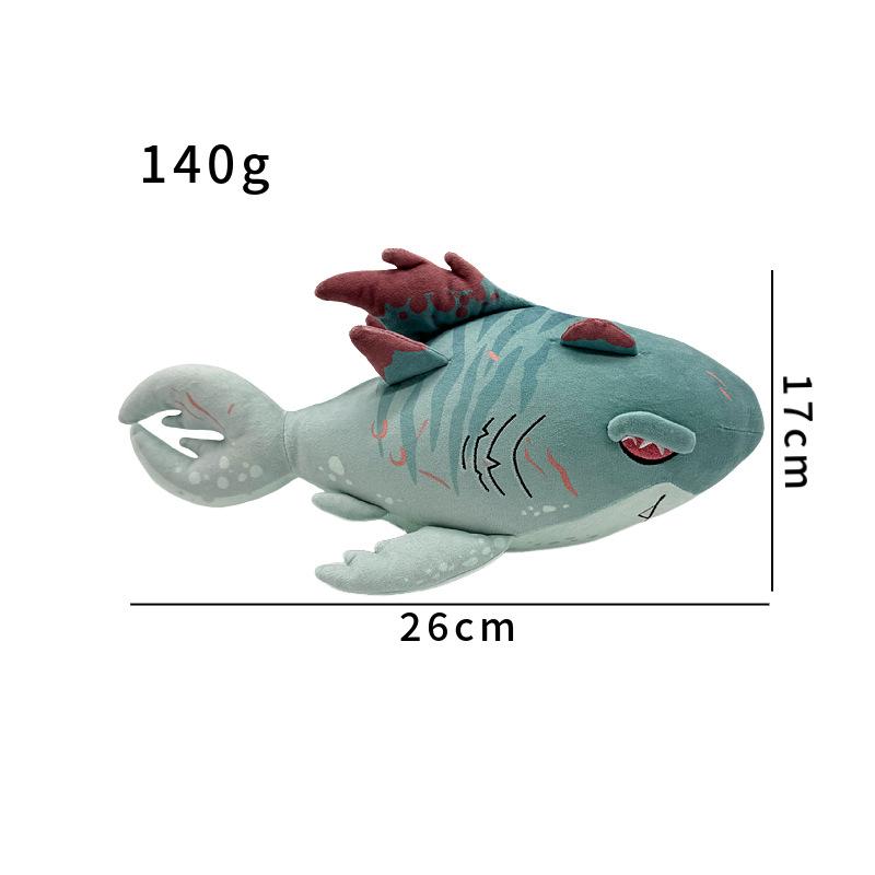 New Shadowmaw Megalodon Plush Game Peripheral Cartoon Plush Toy Gift ціан
New Shadowmaw Megalodon Plush Game Peripheral Cartoon Plush Toy Gift ціан