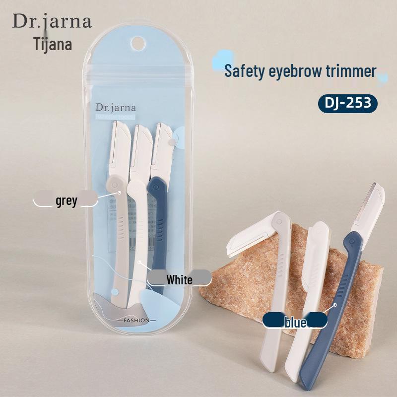 Tijuana 3-Piece Folding Eyebrow Razor Set - Sharp, Safety Anti-Scratch Design for Beginners (DJ-253)
Tijuana 3-Piece Folding Eyebrow Razor Set - Sharp, Safety Anti-Scratch Design for Beginners (DJ-253)