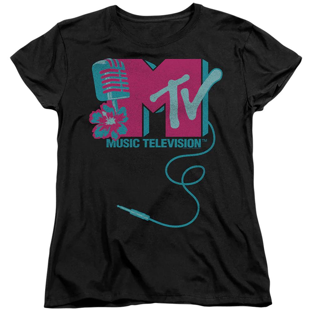 Mtv Microphone Logo Womens T Shirt Black Officially Licensed 2XL
Mtv Microphone Logo Womens T Shirt Black Officially Licensed 2XL
