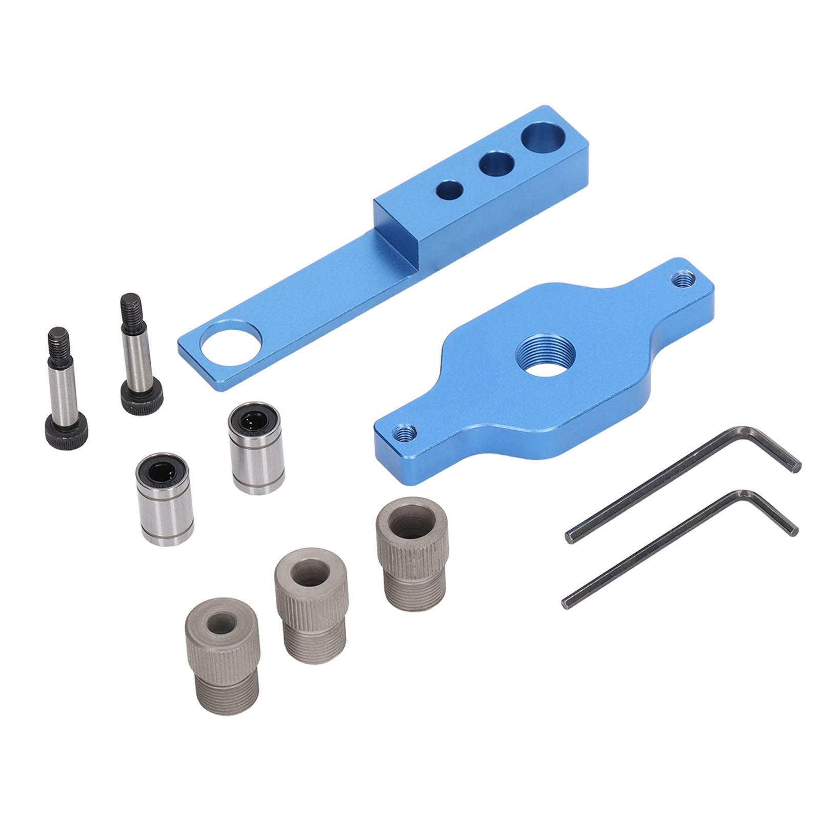 11Pcs Drill Hole Guide Jig Aluminium Alloy Dowel Drilling Locator Tool for Woodworking
11Pcs Drill Hole Guide Jig Aluminium Alloy Dowel Drilling Locator Tool for Woodworking