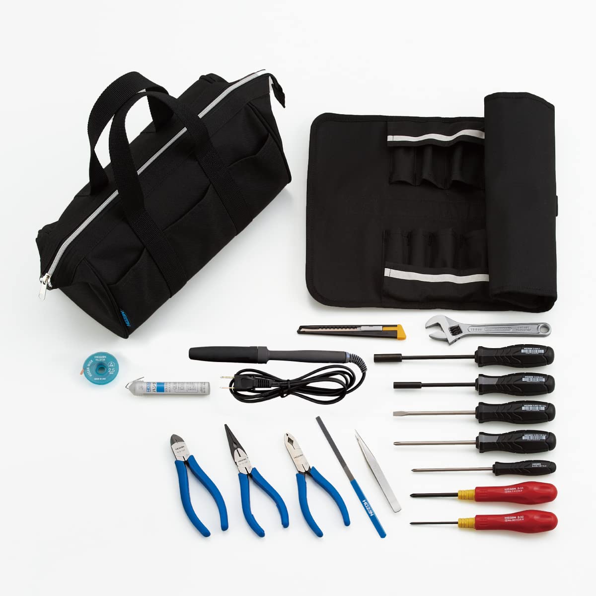 HOZAN Tool Set, 18-piece set, for factory, school, and laboratory supplies, home DIY, car tools, and disaster prevention, S-310
HOZAN Tool Set, 18-piece set, for factory, school, and laboratory supplies, home DIY, car tools, and disaster prevention, S-310