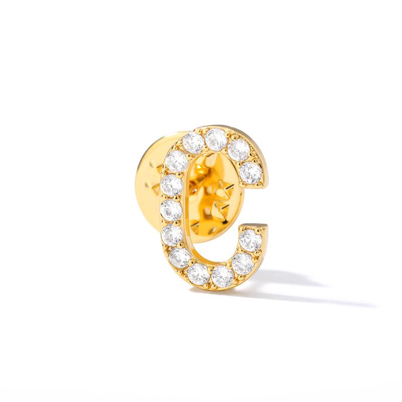 Crystal A-Z Letter Brooches for Women Initial Name Brooch Pins for Suit Shirt Collar Accessories New Rhinestone Brooch Jewelry 18K gold
Crystal A-Z Letter Brooches for Women Initial Name Brooch Pins for Suit Shirt Collar Accessories New Rhinestone Brooch Jewelry 18K gold