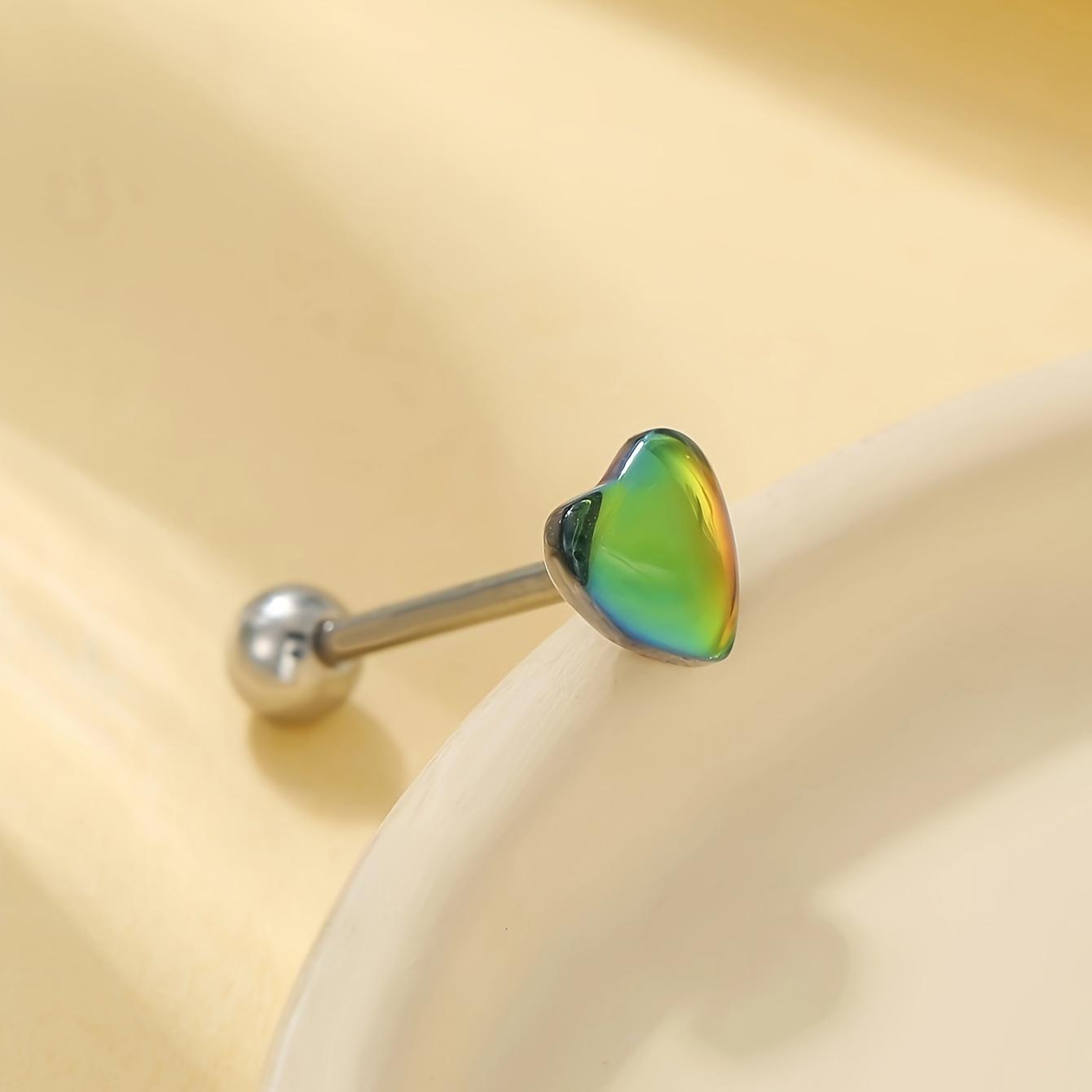 1 шт. Простой градиентный пирсинг в форме сердца для ногтей языка для мужчин и женщин
1 шт. Простой градиентный пирсинг в форме сердца для ногтей языка для мужчин и женщин