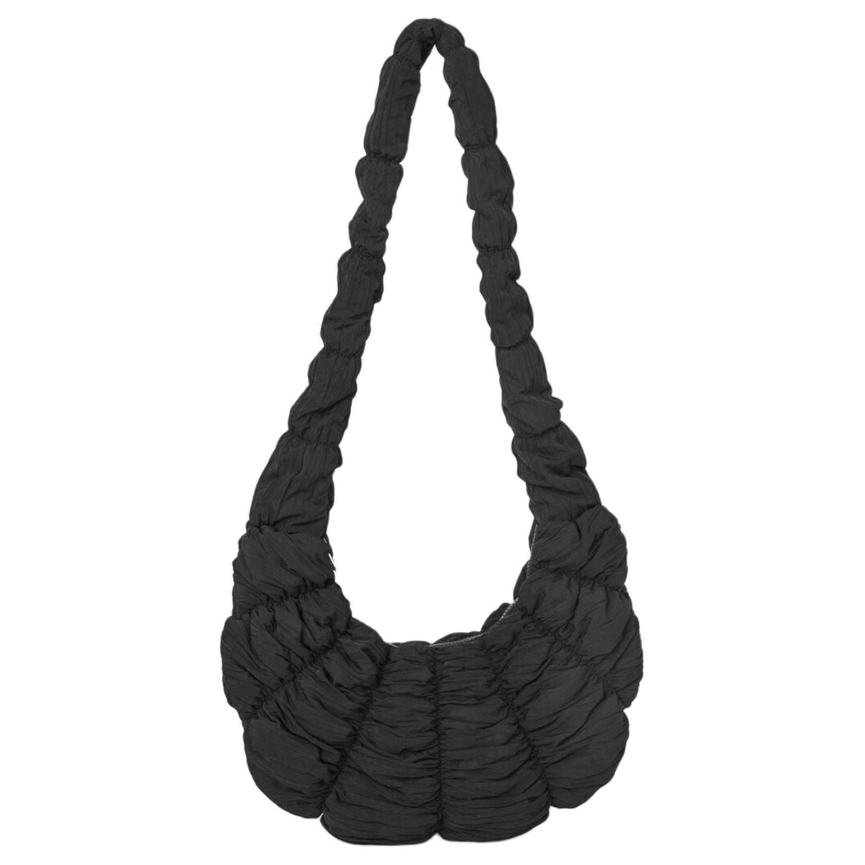 COS Quilted Texture Fashion Versatile Polyester Croissant Crossbody Shoulder Bag Women bags Black 1234770001 Black
COS Quilted Texture Fashion Versatile Polyester Croissant Crossbody Shoulder Bag Women bags Black 1234770001 Black