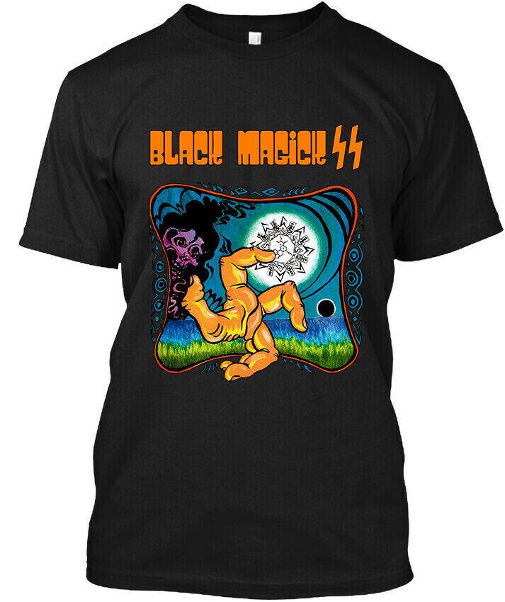 Limited Nwt Black Magick Ss Rock Band Музыкальная печатная топ хлопок полиэстер футболка O-Neck
Limited Nwt Black Magick Ss Rock Band Музыкальная печатная топ хлопок полиэстер футболка O-Neck