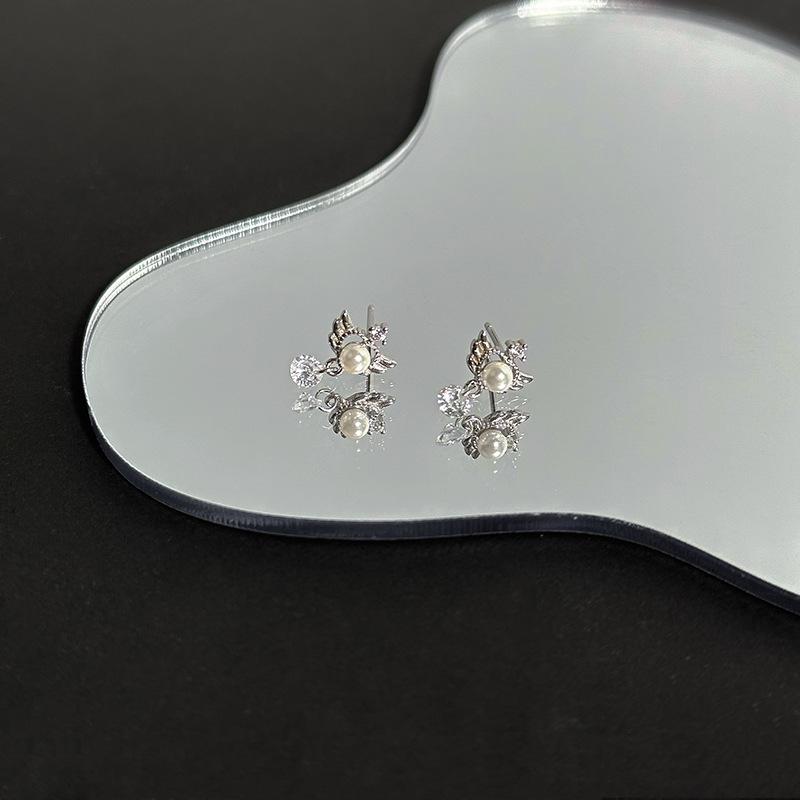 Sweet Angel Wings Water Drop Pendant Stud Earrings For Women Jewelry Accessries Gift 1 Pair
Sweet Angel Wings Water Drop Pendant Stud Earrings For Women Jewelry Accessries Gift 1 Pair