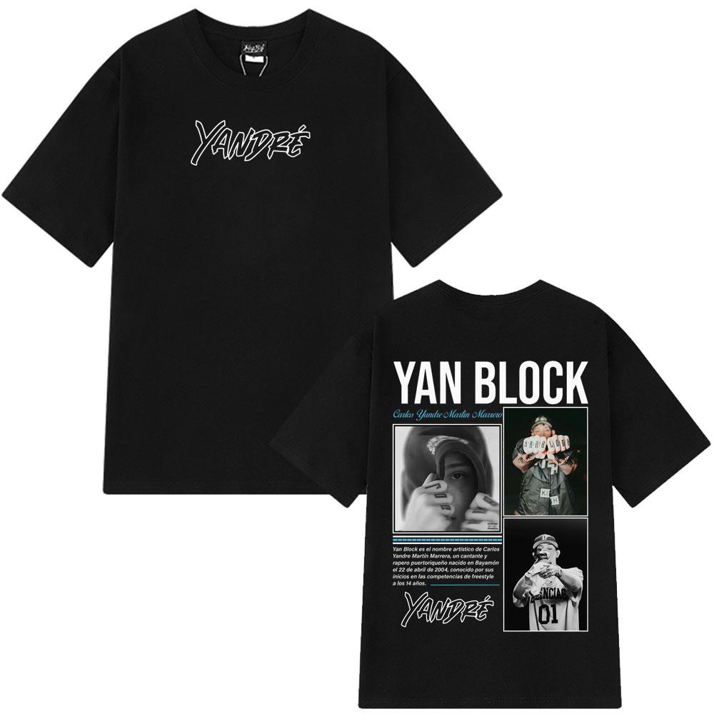 2025 Rapper Yan Block Album Graphic Tshirt Unisexs Women 100 Pure Cotton Printed Tshirt Hiphop T Shirts Streetwear Leisure Top S
2025 Rapper Yan Block Album Graphic Tshirt Unisexs Women 100 Pure Cotton Printed Tshirt Hiphop T Shirts Streetwear Leisure Top S