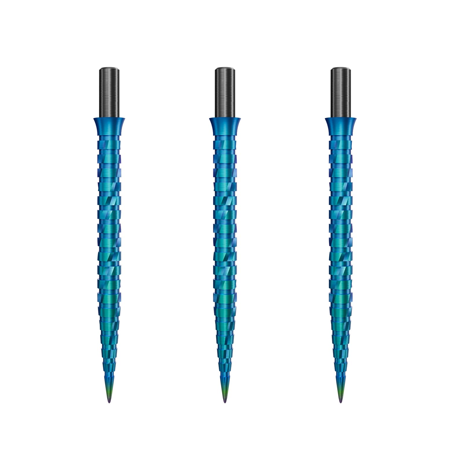 CUESOUL TOUCH POINT II Replacement Dart Tips Steel Color Titanium Set of 3 Point, Design, Coating, (CSDA-GZ9-Q33)
CUESOUL TOUCH POINT II Replacement Dart Tips Steel Color Titanium Set of 3 Point, Design, Coating, (CSDA-GZ9-Q33)