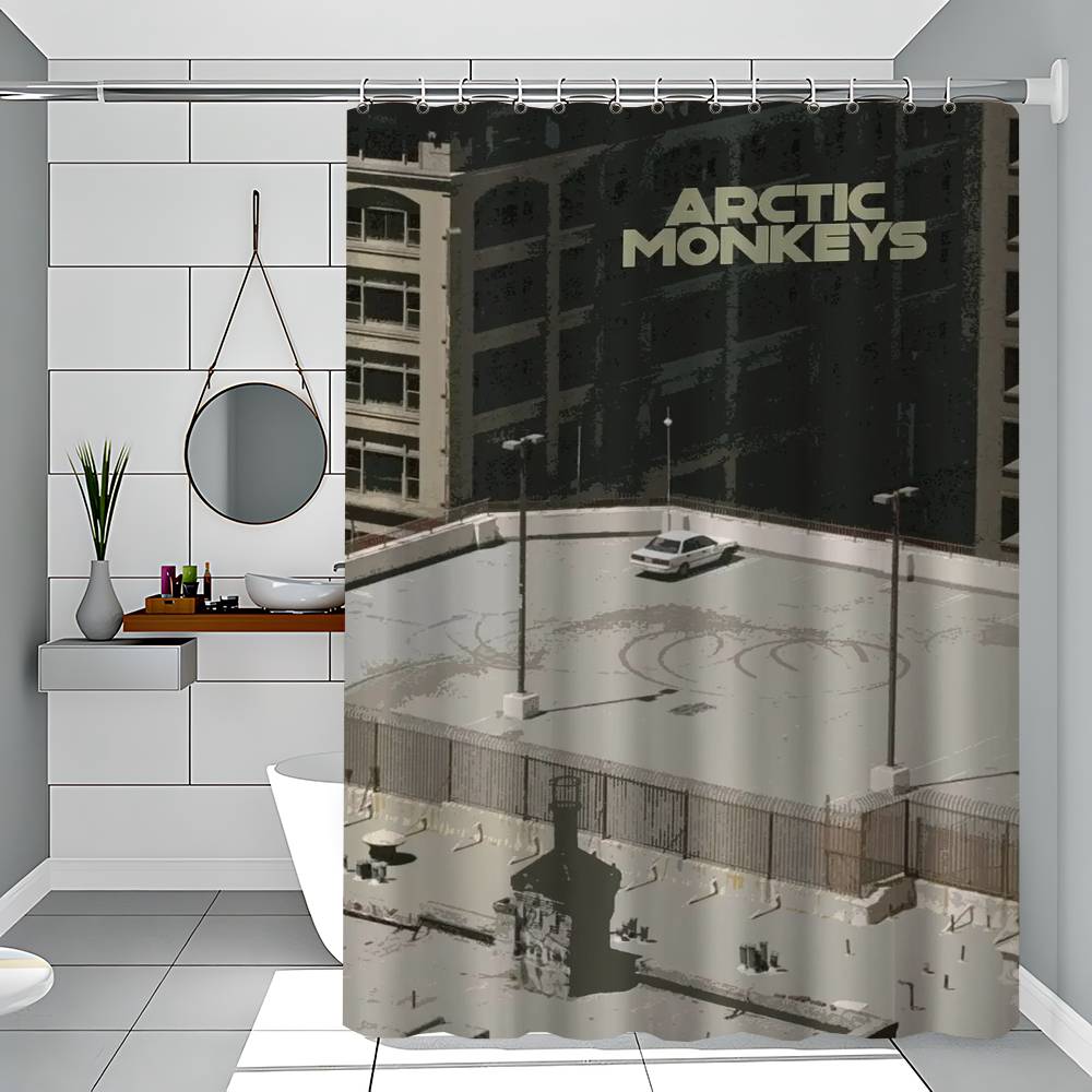 Vintage Arctic M-Monkeys Rock Band Pattern Bathroom Shower Curtain Bathroom Partition Curtain Light Opaque Waterproof Bathroom 90x180 cm
Vintage Arctic M-Monkeys Rock Band Pattern Bathroom Shower Curtain Bathroom Partition Curtain Light Opaque Waterproof Bathroom 90x180 cm