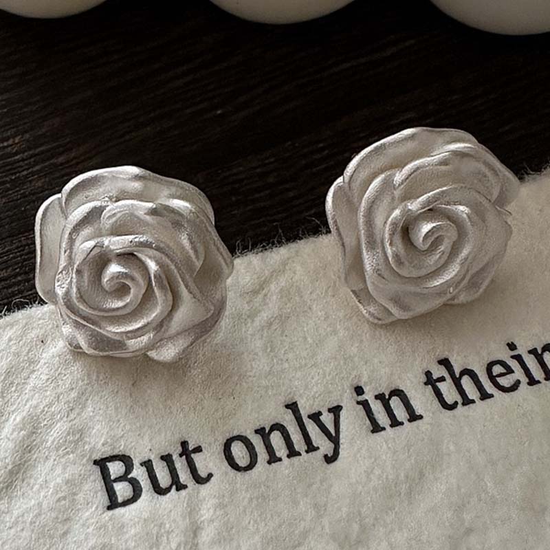925 Sterling Silver Earrings For Women Trendy Geometric Rose Shape Earring Jewelry Prevent Allergy Party Gift Accessories
925 Sterling Silver Earrings For Women Trendy Geometric Rose Shape Earring Jewelry Prevent Allergy Party Gift Accessories