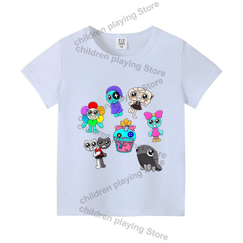Дитяча футболка Dandys World Дихаючий літній одяг З коротким рукавом Гарячий ігровий мерч Милі хлопчики та дівчата Базова футболка Вік 3-12 Років Подарунок на День народження 110
Дитяча футболка Dandys World Дихаючий літній одяг З коротким рукавом Гарячий ігровий мерч Милі хлопчики та дівчата Базова футболка Вік 3-12 Років Подарунок на День народження 110
