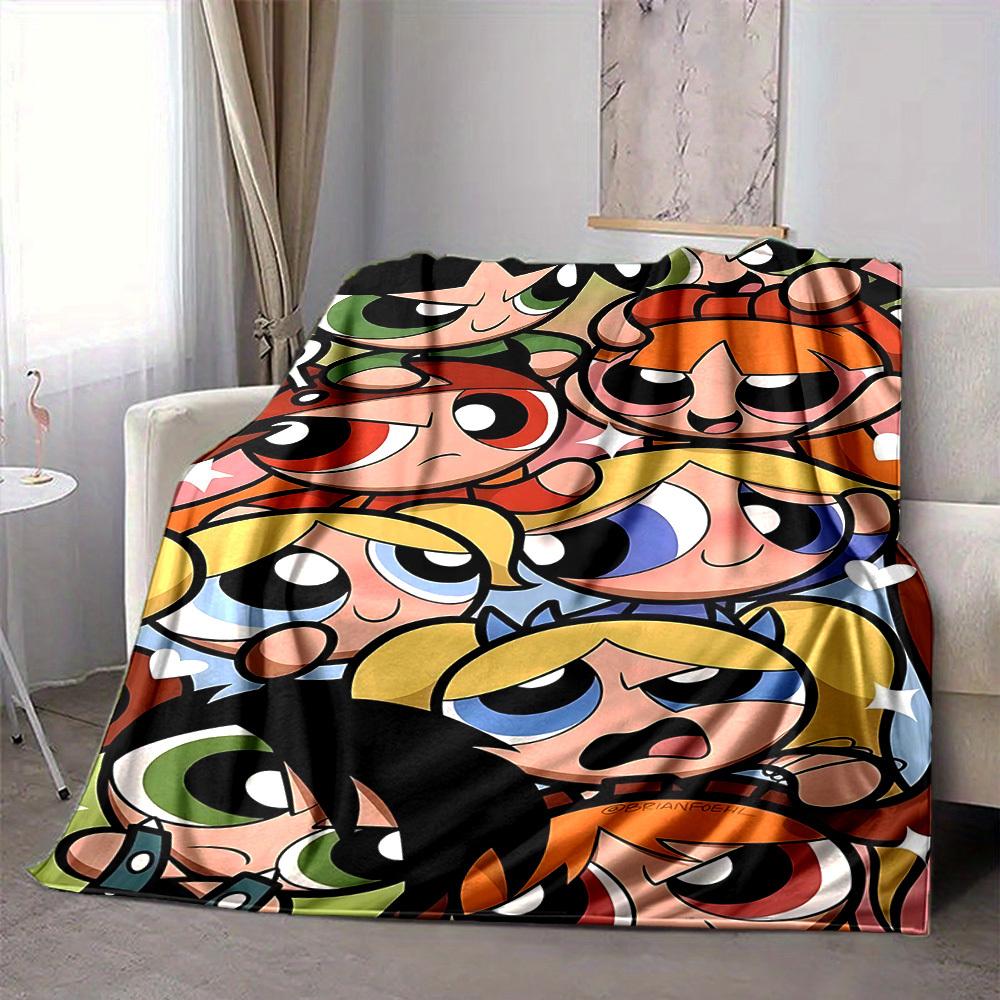 1pc Powerpuff Girls Flannel Throw Blanket - HD Printed Lightweight Soft Warm All-Season Blanket for Sofa, Bed, 80x120cm
1pc Powerpuff Girls Flannel Throw Blanket - HD Printed Lightweight Soft Warm All-Season Blanket for Sofa, Bed, 80x120cm