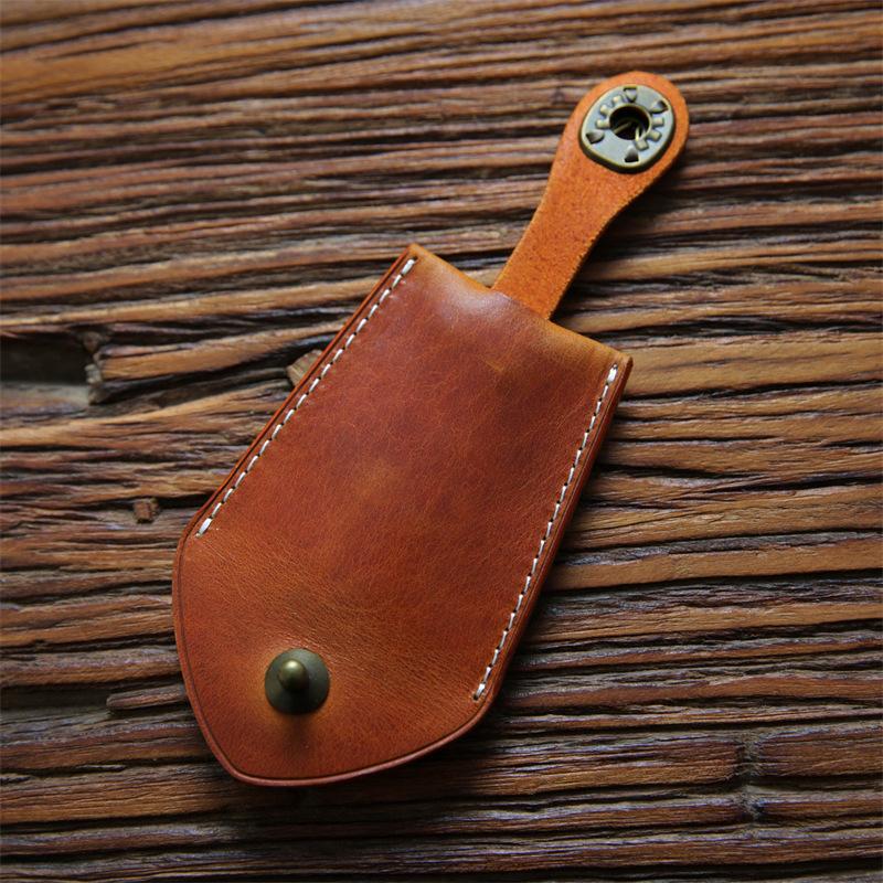 Эластичный кожаный держатель для ключей ручной работы, ретро-сумка из коровьей кожи, выдвижной брелок, чехол, сумка коричневый
Эластичный кожаный держатель для ключей ручной работы, ретро-сумка из коровьей кожи, выдвижной брелок, чехол, сумка коричневый