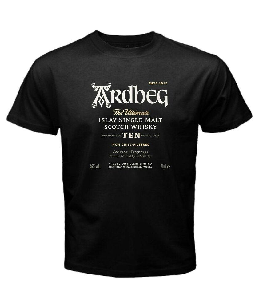 Черные футболки унисекс обычного кроя Ardbeg для 10-летнего возраста Islay с односолодовым шотландским виски S
Черные футболки унисекс обычного кроя Ardbeg для 10-летнего возраста Islay с односолодовым шотландским виски S