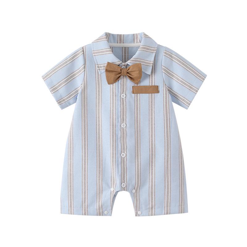 Детский комбинезон из хлопка в полоску - Коллекция Лето 2025 для мальчиков 66 cm
Детский комбинезон из хлопка в полоску - Коллекция Лето 2025 для мальчиков 66 cm