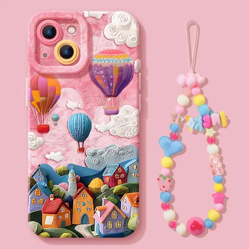 Чехол для телефона Apple 17 Pro Max с воздушным шаром, силиконовый чехол для iPhone 15 Air 13, мягкий чехол 16, противоударный для девочек iphone 17
Чехол для телефона Apple 17 Pro Max с воздушным шаром, силиконовый чехол для iPhone 15 Air 13, мягкий чехол 16, противоударный для девочек iphone 17