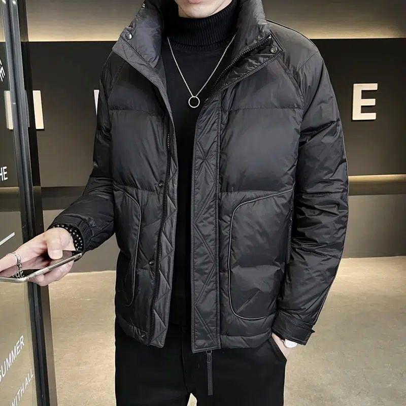 Men s 2025 Trendy Winter Down Jacket - Thick, Warm, Stylish Coat M (100-120 kg) чорний
Men s 2025 Trendy Winter Down Jacket - Thick, Warm, Stylish Coat M (100-120 kg) чорний
