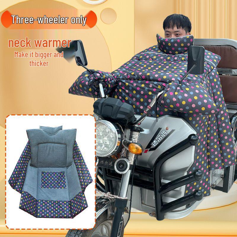 Extra Thick Cold-Proof Electric Tricycle Windshield & Double-Layer Quilt - Waterproof & Windproof for Motorcycles and Battery Cars
Extra Thick Cold-Proof Electric Tricycle Windshield & Double-Layer Quilt - Waterproof & Windproof for Motorcycles and Battery Cars