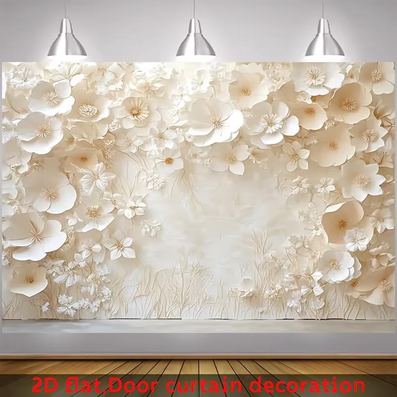 2D Floral Backdrop for Wedding, Bridal Shower & Minimalist Themed Party 47.2x31.5inch/120*80cm
2D Floral Backdrop for Wedding, Bridal Shower & Minimalist Themed Party 47.2x31.5inch/120*80cm