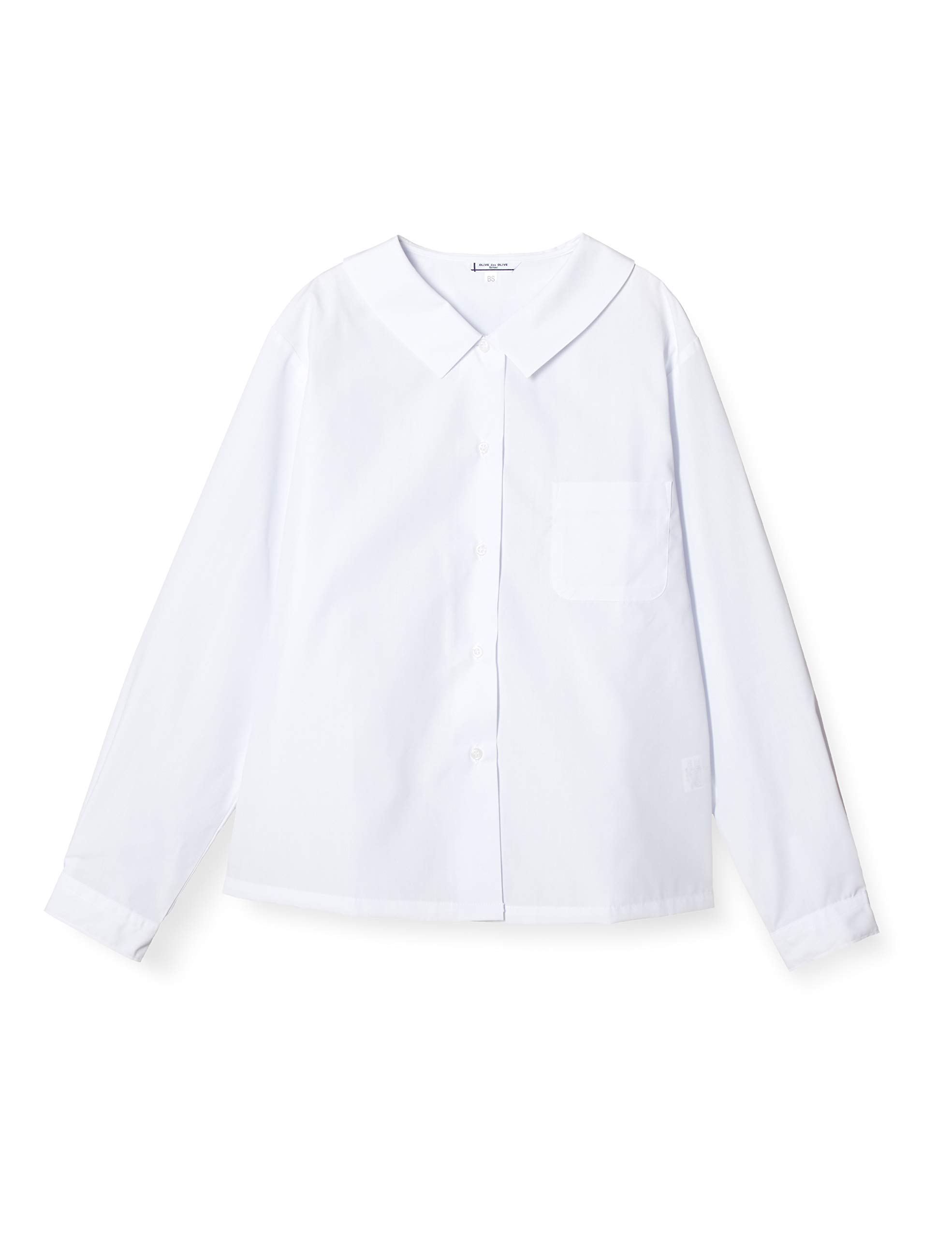 Olive de Olive School Deodorizing and Waterproof Long-Sleeved Blouse with Square Collar, J6151, Girls, Snow White, LL B
Olive de Olive School Deodorizing and Waterproof Long-Sleeved Blouse with Square Collar, J6151, Girls, Snow White, LL B