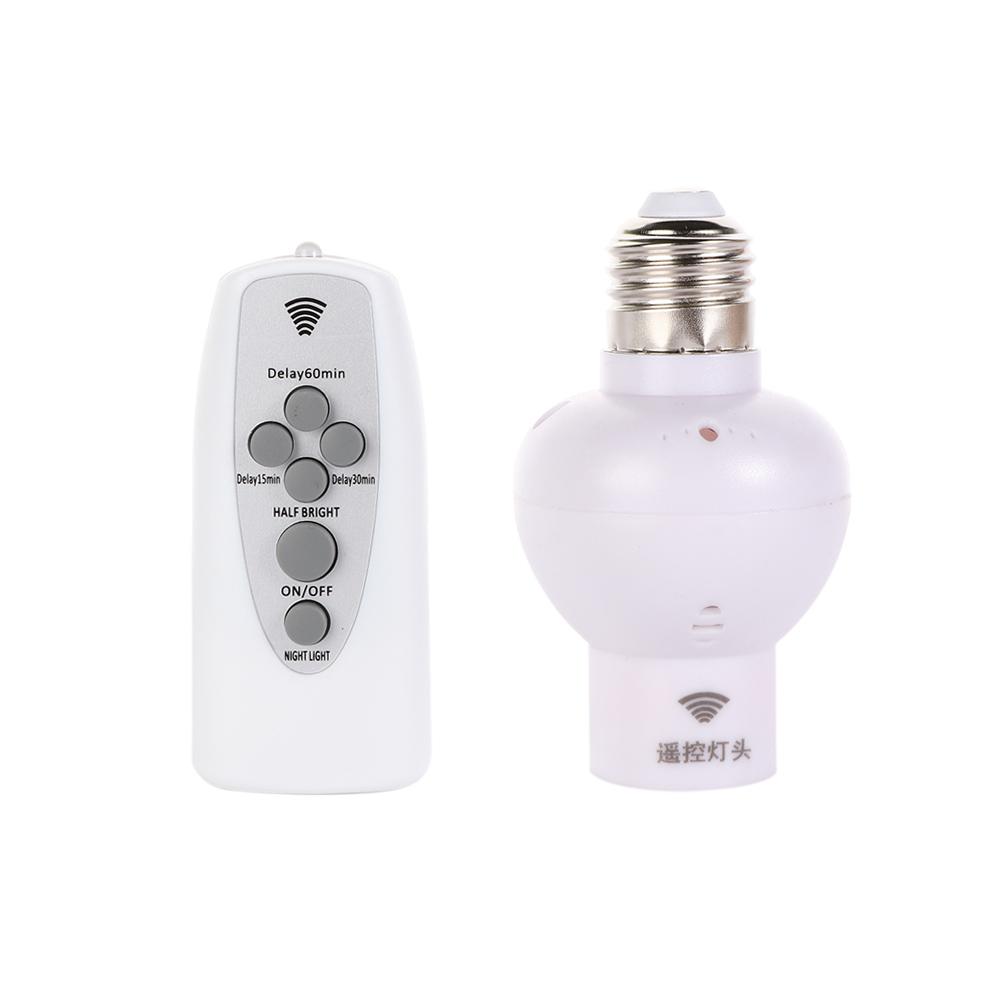 Беспроводной пульт дистанционного управления Патрон для лампы Диммируемый Патрон E27 220 В Лампа Светодиодный ночник с таймером белый
Беспроводной пульт дистанционного управления Патрон для лампы Диммируемый Патрон E27 220 В Лампа Светодиодный ночник с таймером белый