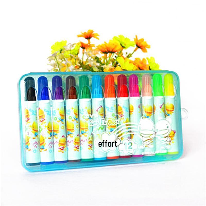 Tiger Watercolor Pens for Kids - 12 Colors, Thick Tip Colorful
Tiger Watercolor Pens for Kids - 12 Colors, Thick Tip Colorful