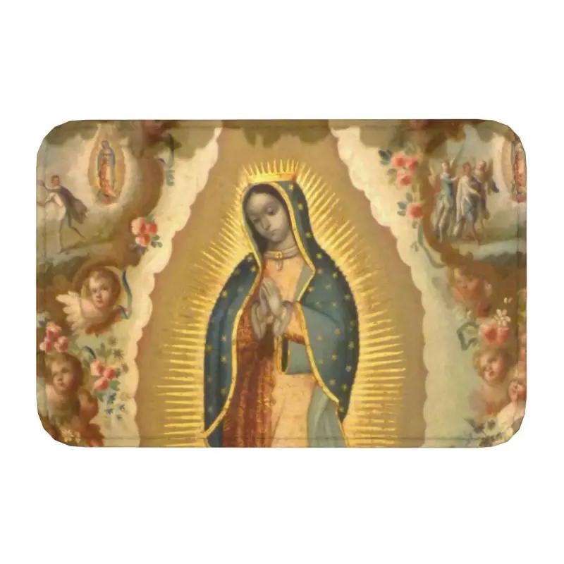 Our Lady Of Guadalupe Mexican Virgin Mary Front Door Mat Anti-Slip Quick Dry Mexico Catholic Saint Doormat Entrance Rug Carpet 40x60cm
Our Lady Of Guadalupe Mexican Virgin Mary Front Door Mat Anti-Slip Quick Dry Mexico Catholic Saint Doormat Entrance Rug Carpet 40x60cm