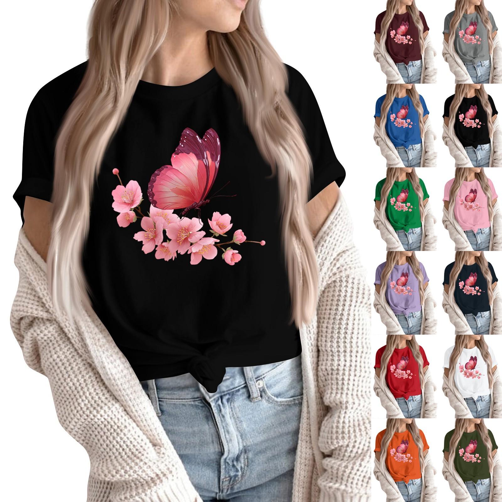 Women s Fashion Casual Printed Round Neck Short Sleeved Pullover T-Shirt Top XXL Темно-синій
Women s Fashion Casual Printed Round Neck Short Sleeved Pullover T-Shirt Top XXL Темно-синій